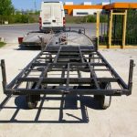Plateau de roulotte hippomobile en acier sur mesure – Image 2