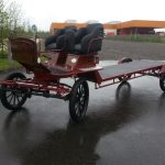 Chassis de base pour roulotte hippomobile