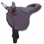 Selle bardette en cuir