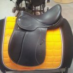 Selle mixte option dressage en cuir – Image 2