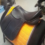 Selle mixte option dressage en cuir – Image 3