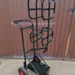 Porte harnais renforcé en acier pour 2 harnais