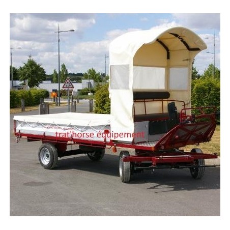 Porte container hippomobile