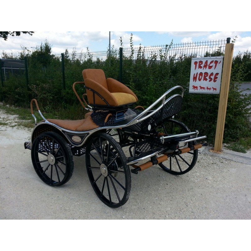 caleche-marathon-sport-type-r-en-paire-cheval Calèche marathon sport type R en paire cheval – Image 1