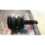Suspension pneumatique pour calèche avec compensateur hydraulique